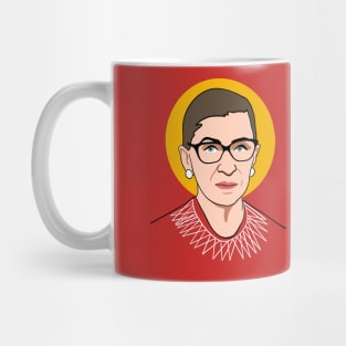 RBG - Ruth Bader Ginsburg Halo Feminism Mug